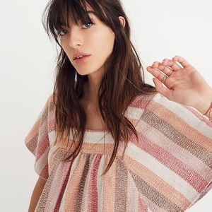 Madewell Texture & Thread Butterfly Top